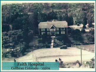 Faith Hospital in the 1920s