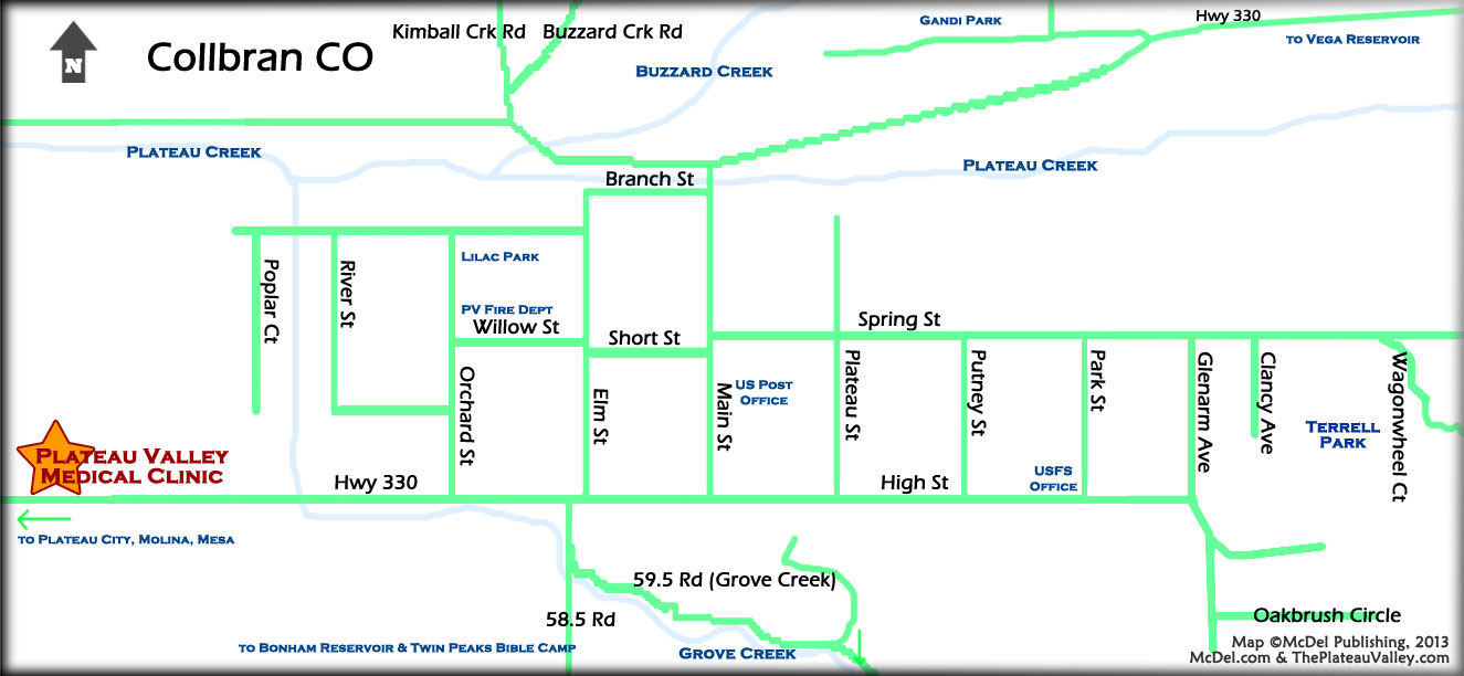 to Plateau Valley Medical Clinic, Personal Medical Care Board